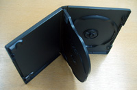 DVD Box for 3 Discs (black)