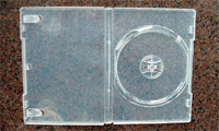 Single DVD Box (transparent)