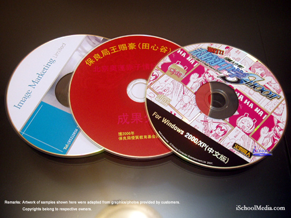 CD-R silkscreen printing