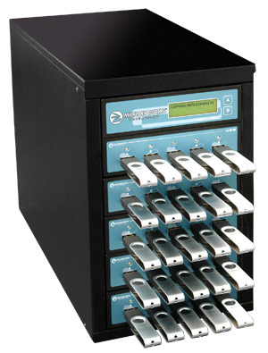 Microboards flash duplicator